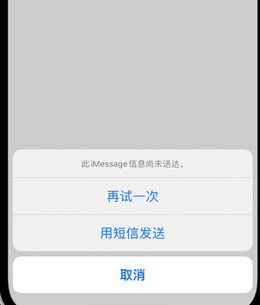 简阳apple维修iPhone上无法正常发送iMessage信息