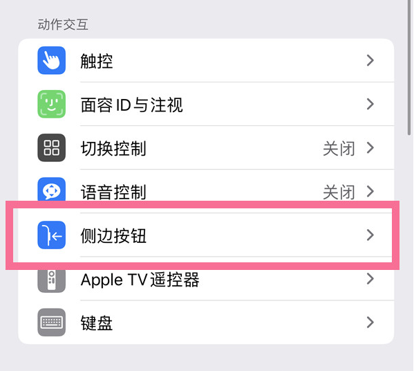 简阳苹果14维修店分享iPhone14 Plus侧键双击下载功能关闭方法 