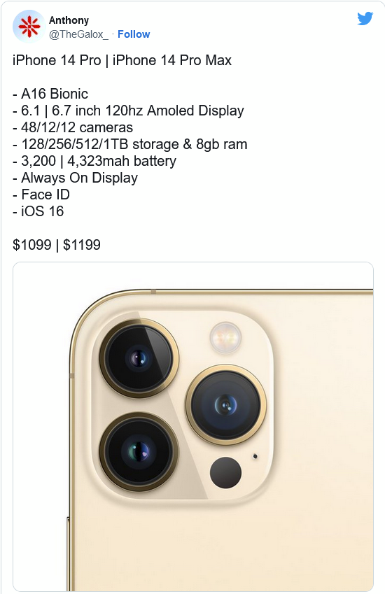 简阳苹果14维修分享iPhone 14全系涨价 